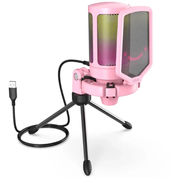 Microfone Condensador USB - Imagem 8